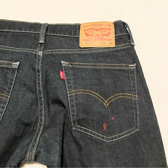 Levis 511 Jeans Mens W 32 L 30 - Picture 14 of 16